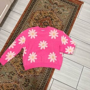 HYFVE Pink Daisy Women's Sweater